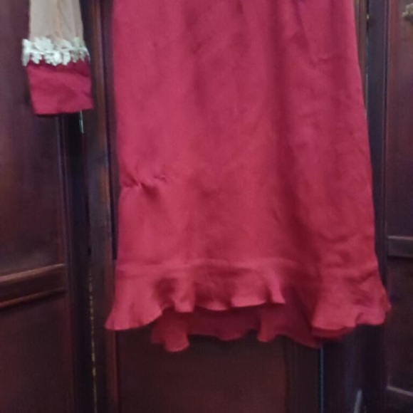 For Love & Lemons Lille Ruffled Dress NWT XS - Picture 12 of 16